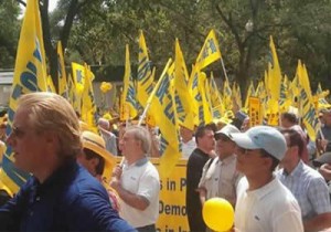 Thousands of Iranians, others, Rally in DC to Demnad MEK Delisting
