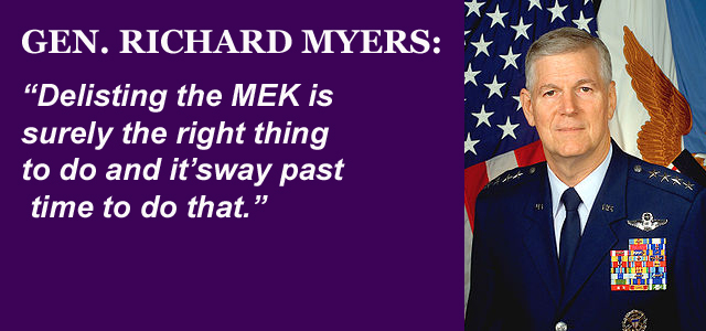 Richard Myers Calls for Delisting of MEK